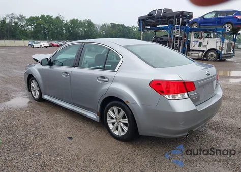 2011 Subaru Legacy 2.5I Premium from USA, damaged, VIN 4S3BMCG61B3237493